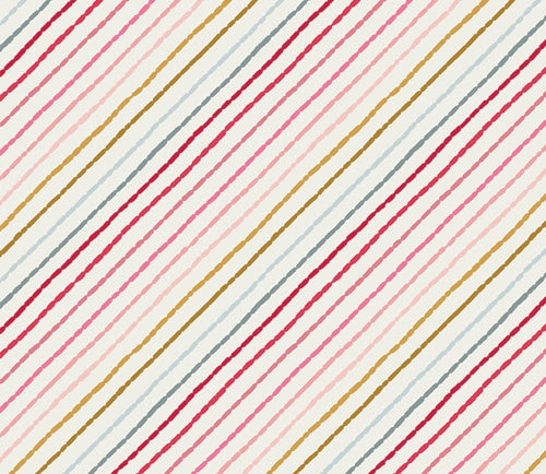 Art Gallery Fabrics - Adventale - Jolly Ribbons Festive - ADV25913 - Sold by the Half Yard