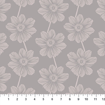 Anna Maria Textiles - Indelible: Soft - Anemone - Hazey - AMT1000-14V - Sold by the Half Yard
