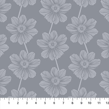 Anna Maria Textiles - Indelible: Soft - Anemone - Overcast - AMT1000-93L - Sold by the Half Yard