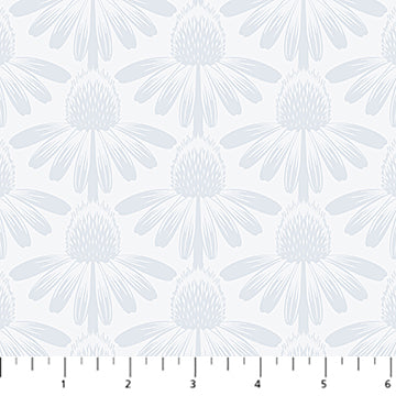 Anna Maria Textiles - Indelible: Soft - Coneflower - Blue - AMT1001-31L - Sold by the Half Yard