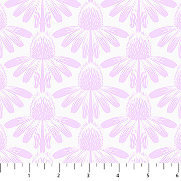 Anna Maria Textiles - Indelible: Soft - Coneflower - Lilac - AMT1001-84L - Sold by the Half Yard
