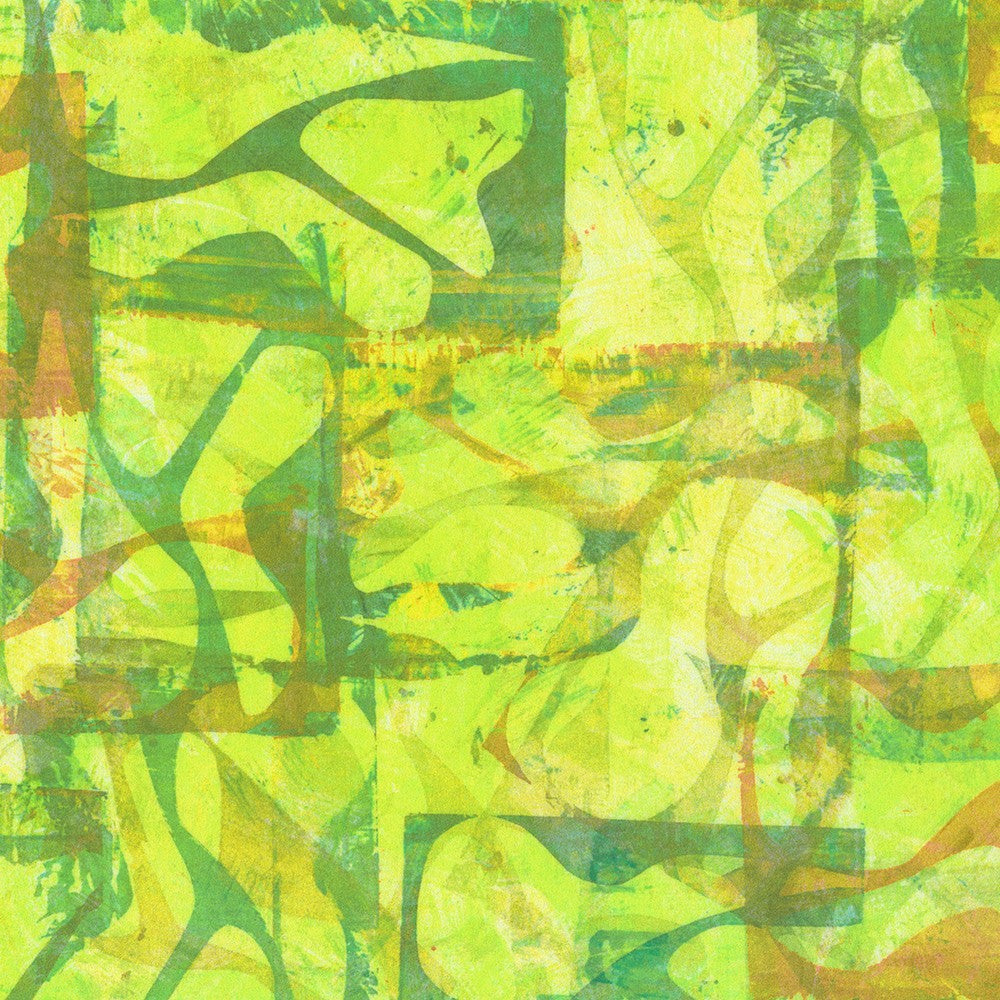 Robert Kaufman - Wishwell: Industrial Imprints - Lime - ANJD-22863-50 LIME - Sold by the Half Yard