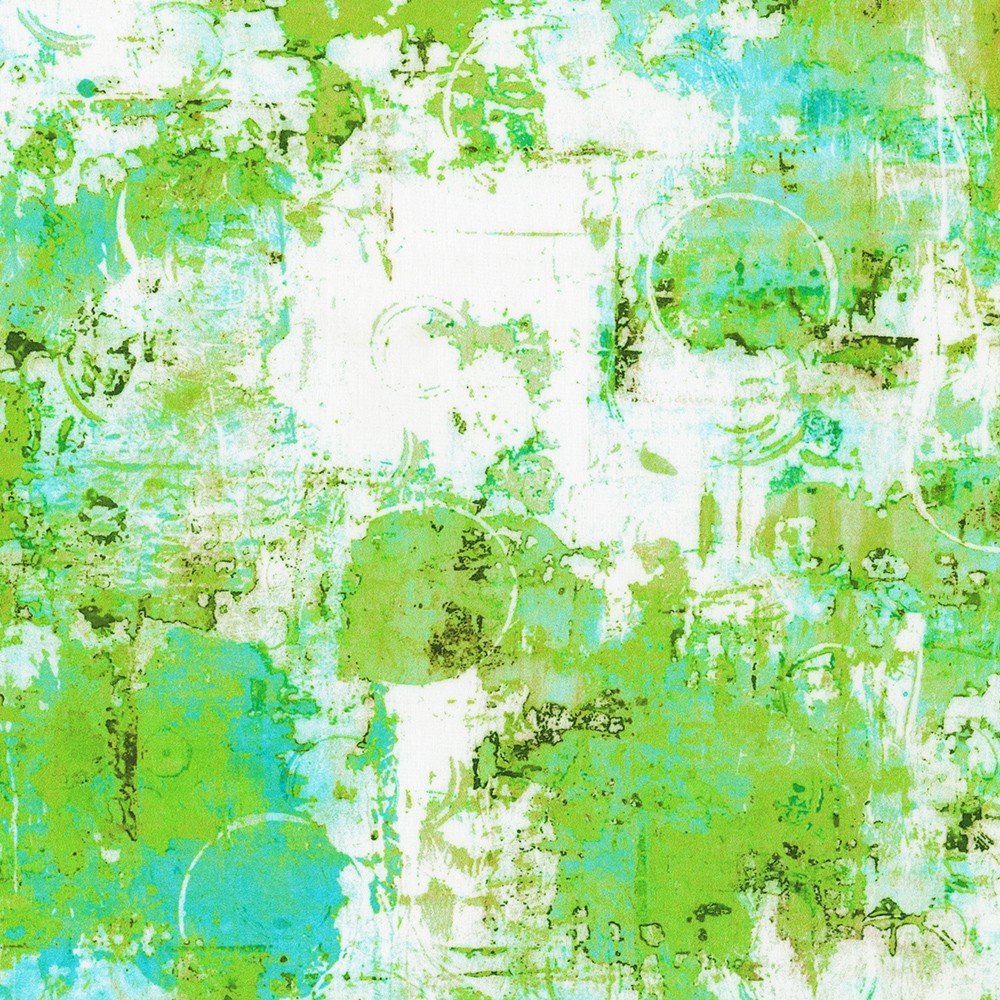 Robert Kaufman - Wishwell: Industrial Imprints - Kiwi - ANJD-22865-33 KIWI - Sold by the Half Yard