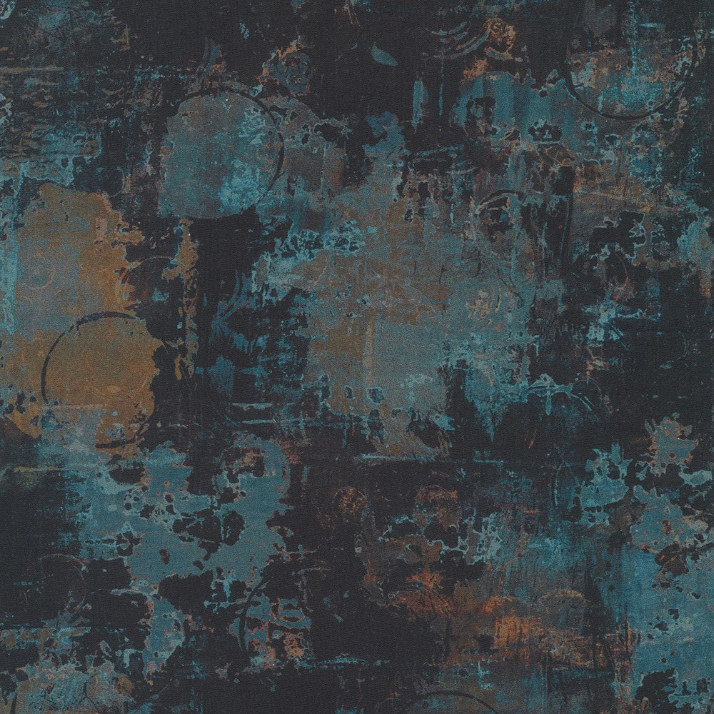 Robert Kaufman - Wishwell: Industrial Imprints - Chalkboard - ANJD-22865-453 CHALKBOARD - Sold by the Half Yard