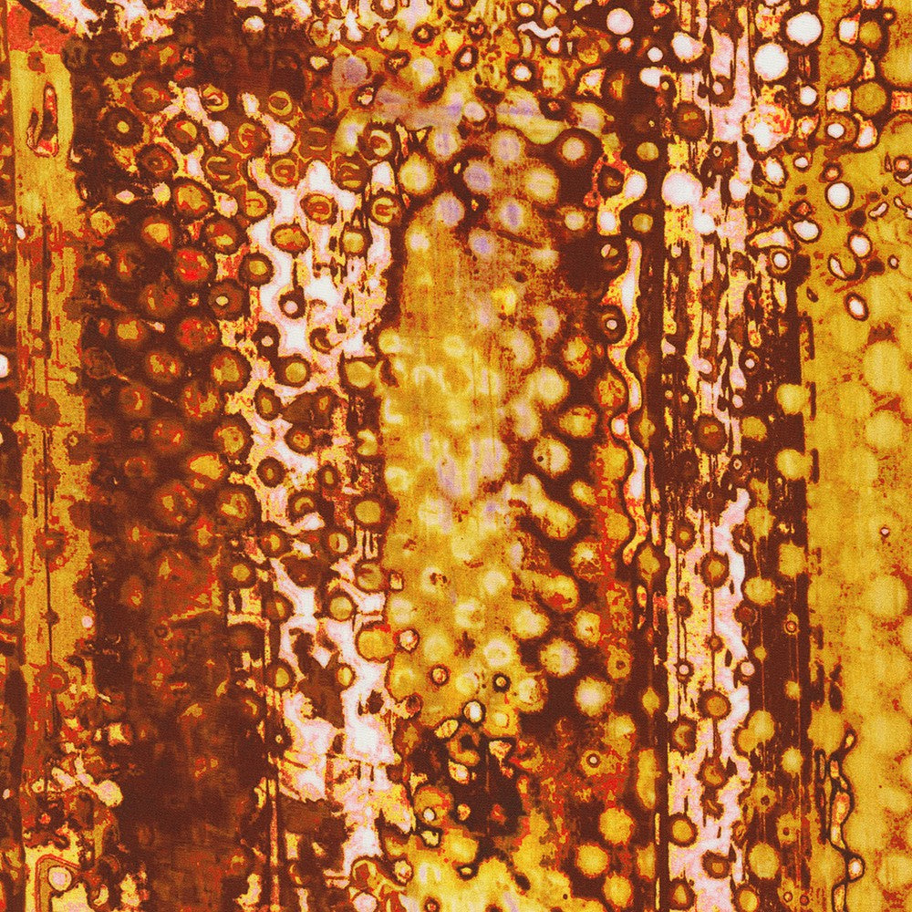Robert Kaufman - Wishwell: Industrial Imprints - Curry - ANJD-22866-291 CURRY - Sold by the Half Yard