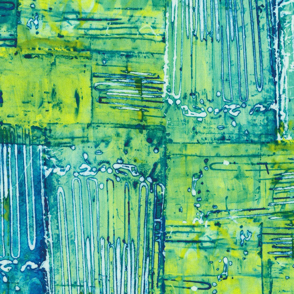 Robert Kaufman - Wishwell: Industrial Imprints - Pond - ANJD-22867-56 POND - Sold by the Half Yard