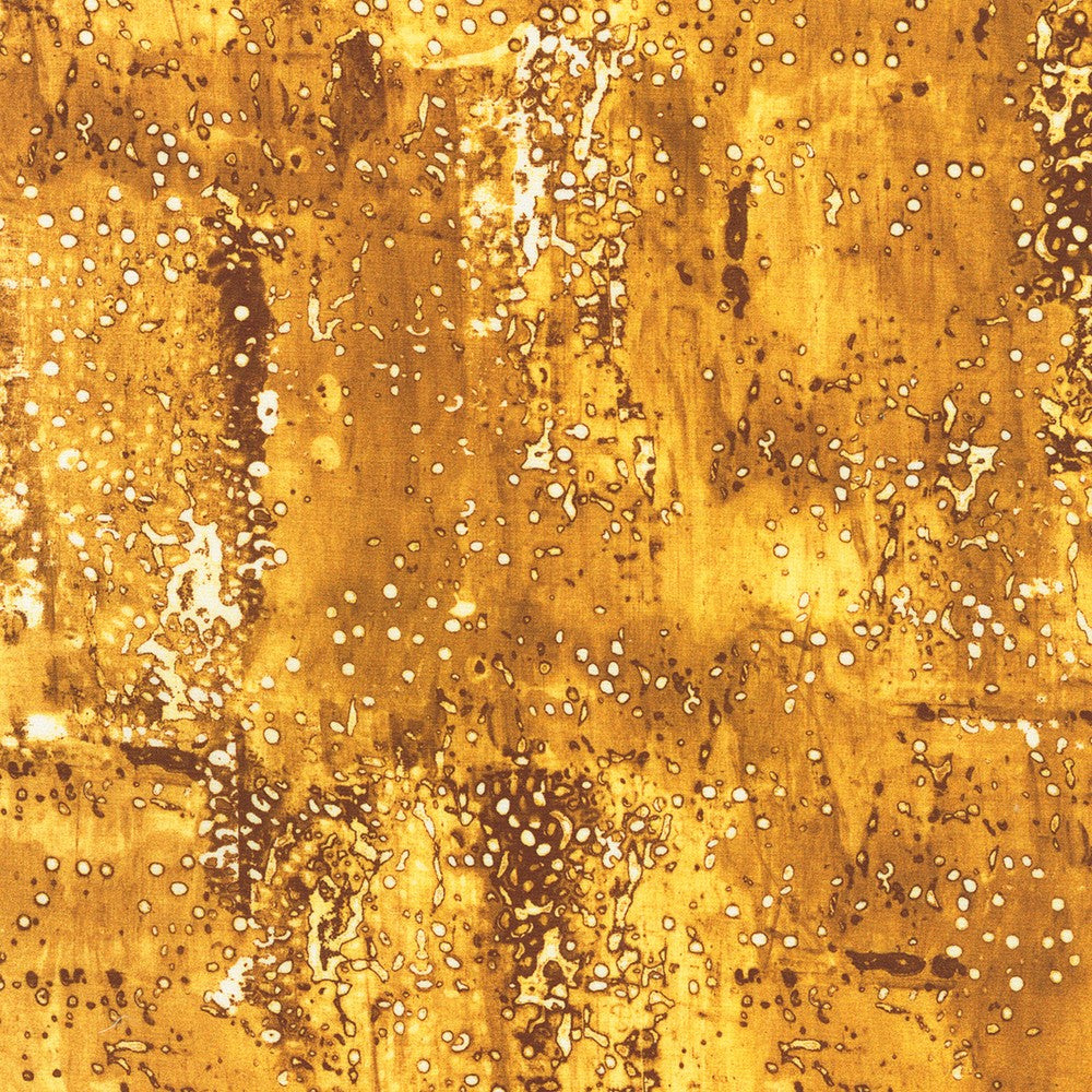 Robert Kaufman - Wishwell: Industrial Imprints - Curry - ANJD-22869-291 CURRY - Sold by the Half Yard