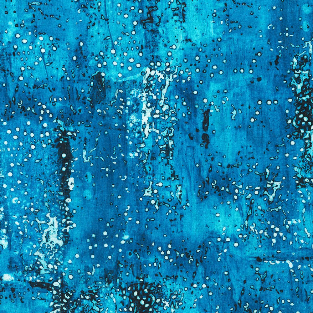 Robert Kaufman - Wishwell: Industrial Imprints - Lake - ANJD-22869-73 LAKE - Sold by the Half Yard