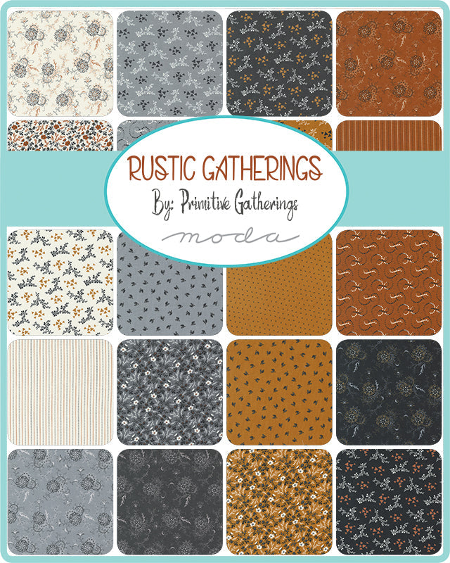 Rustic Gatherings HALF YARD BUNDLE - 40 Fabrics