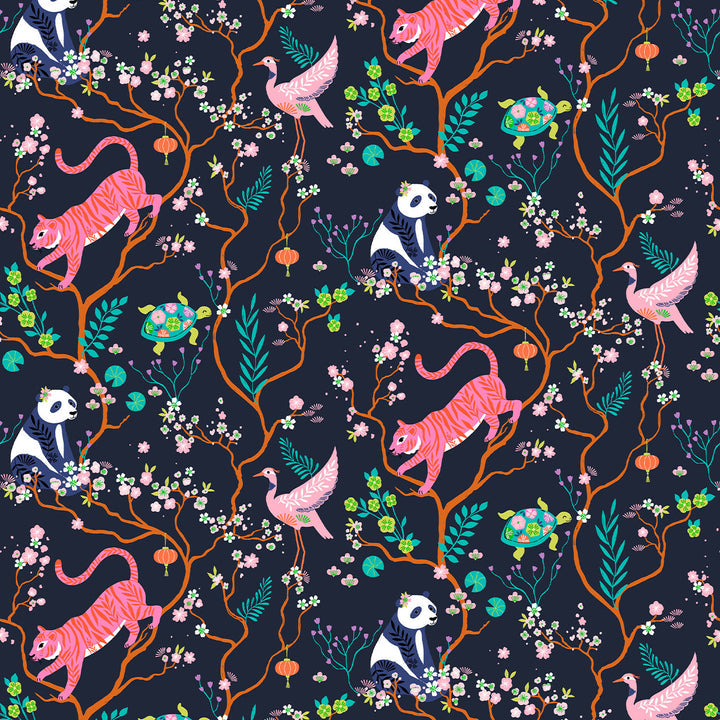 Dashwood Studio- Blossom Days- Animals Black