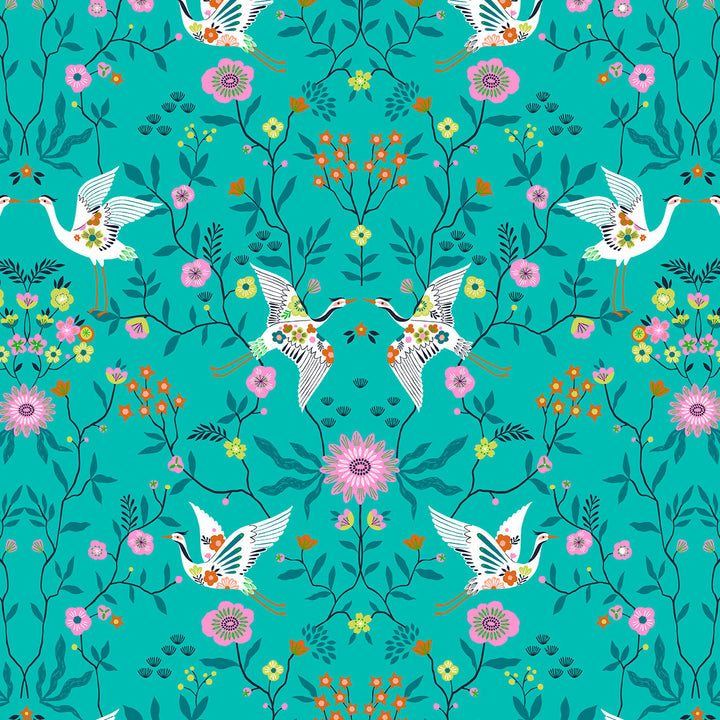 Dashwood Studio- Blossom Days- Birds Turquoise