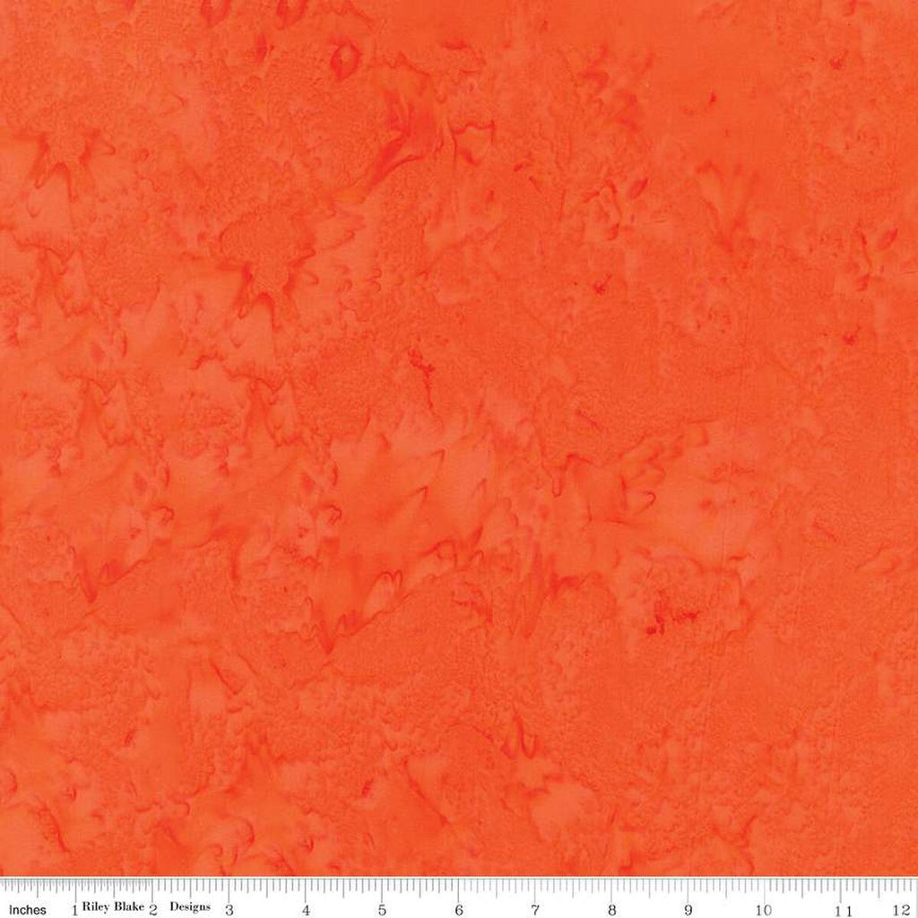 Riley Blake - Expressions Batiks Hand-Dyes - Mandarin - BT21000-234-15 - Sold by the Half Yard (Copy)