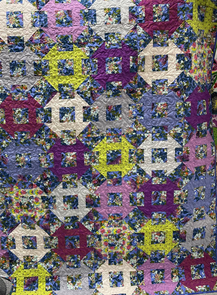 Barn Doors Quilt Kit - Featuring Fabrics by Anna Maria