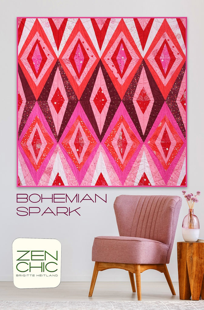 Bohemian Spark Quilt Pattern