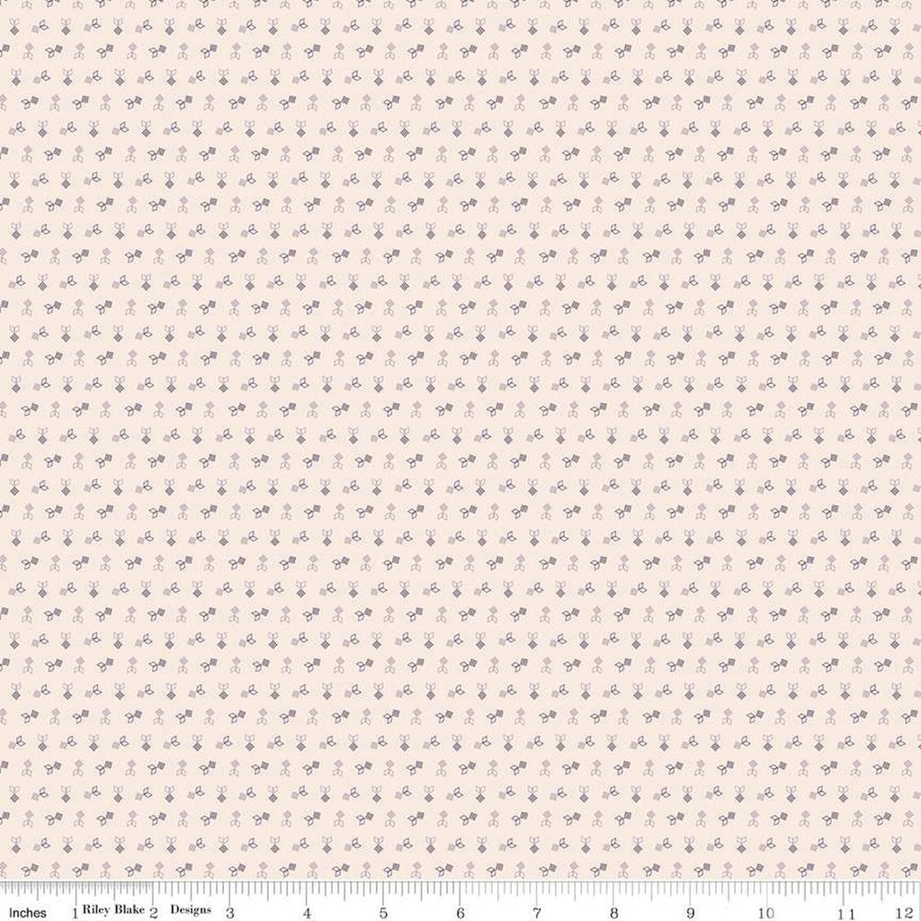 Riley Blake - Gentler Times - Dapper - C16472-Plum - Sold by the Half Yard
