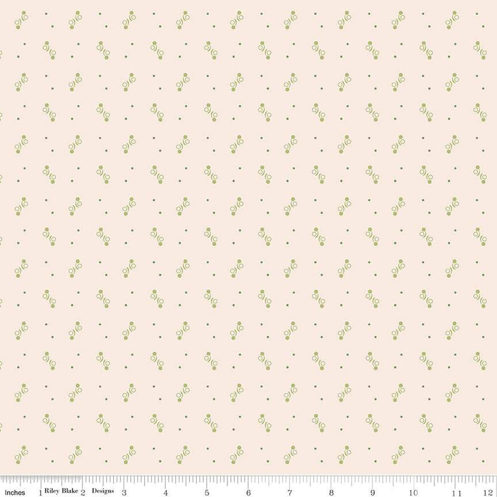 Riley Blake - Gentler Times - Ditty - C16476-Latte - Sold by the Half Yard
