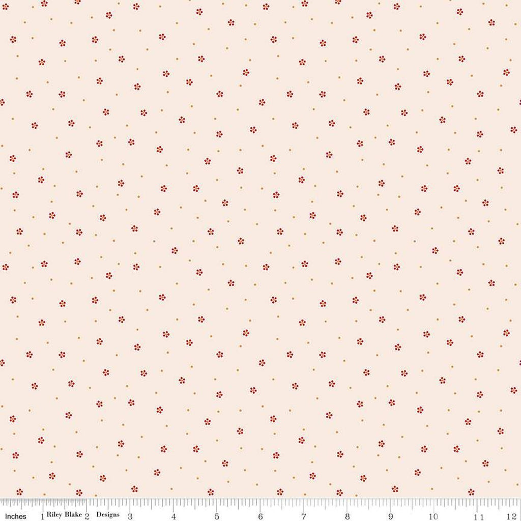 Riley Blake - Gentler Times - Charming Berry - C16490-BERRY - Sold by the Half Yard