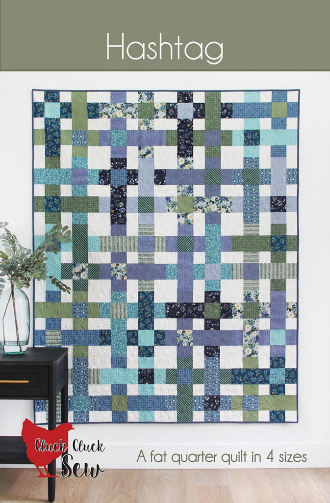 Hashtag Quilt Pattern by Allison Harris of Cluck Cluck Sew - CCS 222