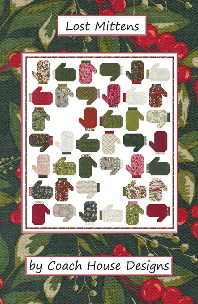 Lost Mittens Quilt Pattern by Barbara Cherniwchan of Coach House Designs
