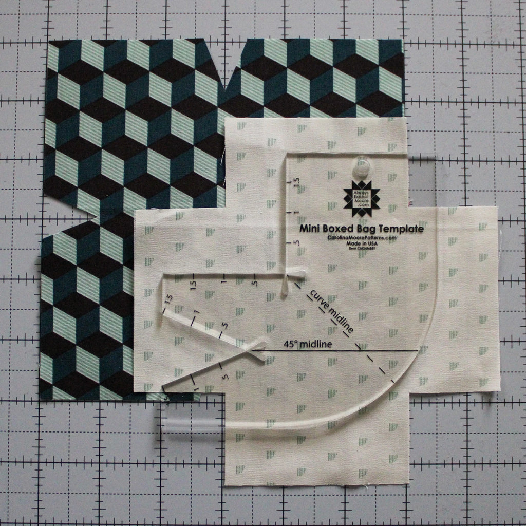 Mini Boxed Bag Template - CM24MBBT