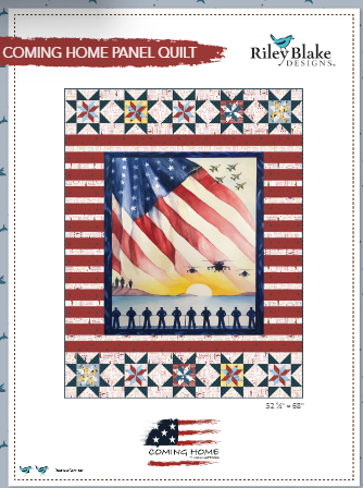 Riley Blake - Coming Home Quilt Kit - Featuring Coming Home  by Vicki Gifford