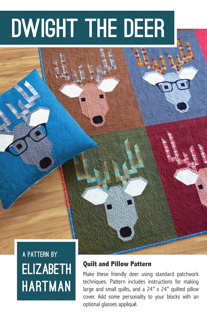 Dwight the Deer Quilt Pattern by Elizabeth Hartman - EH029