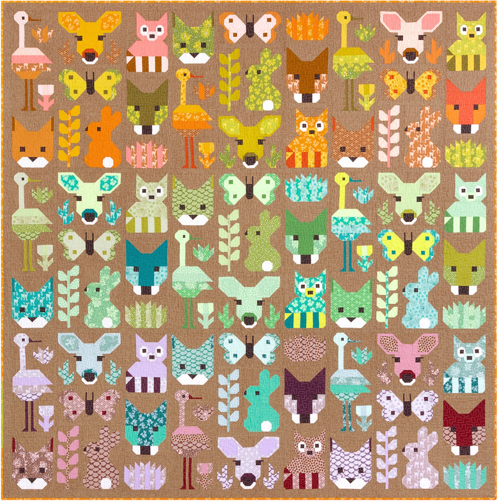 Delightful Desert Quilt Pattern by Elizabeth Hartman - EH039
