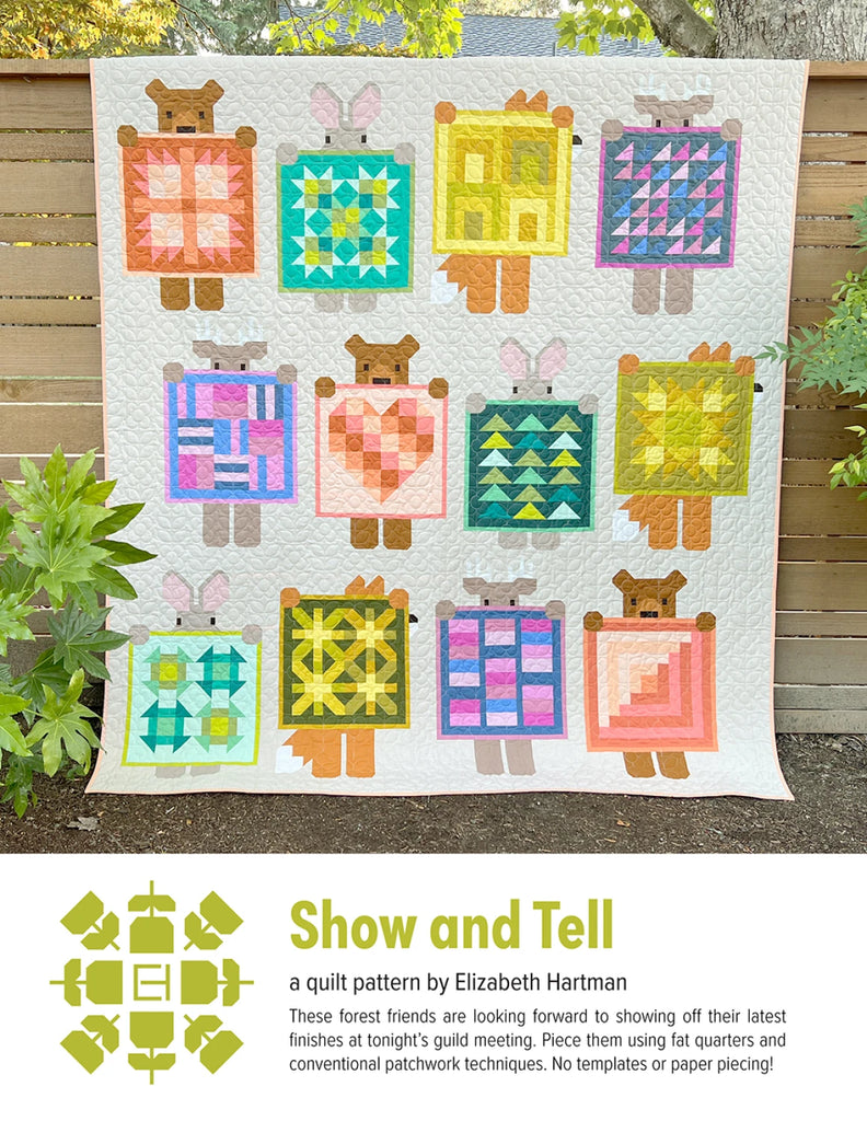 Show and Tell Quilt Pattern by Elizabeth Hartman - EH083