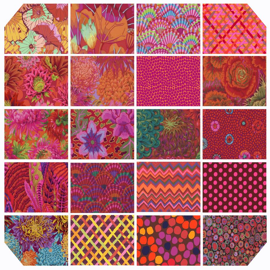 Kaffe Fassett Collective Equator - 20 Piece Fat Quarter Bundle