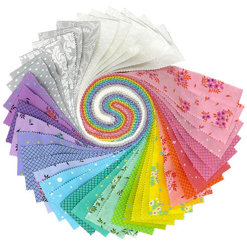 FreeSpirit Fabrics - True Colors 2025 - 2.5" Design Roll - FB4DRTP.Truecolors
