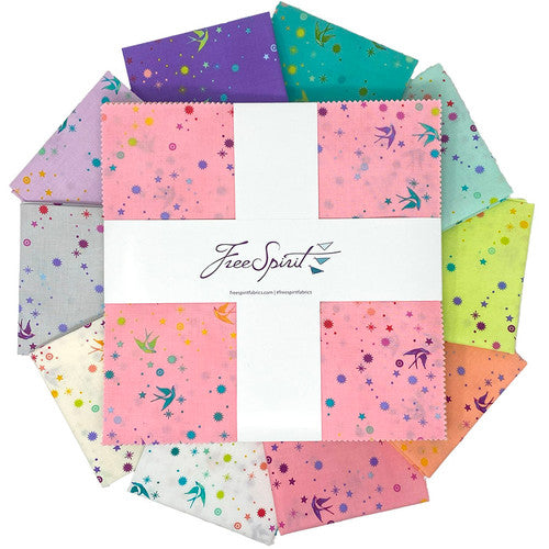 FreeSpirit Fabrics - Fairy Dust - 10" Charm Pack - FB610TP.Fairydust