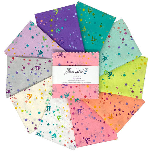 FreeSpirit Fabrics - Fairy Dust - 5" Charm Pack - FB6CPTP.Fairydust