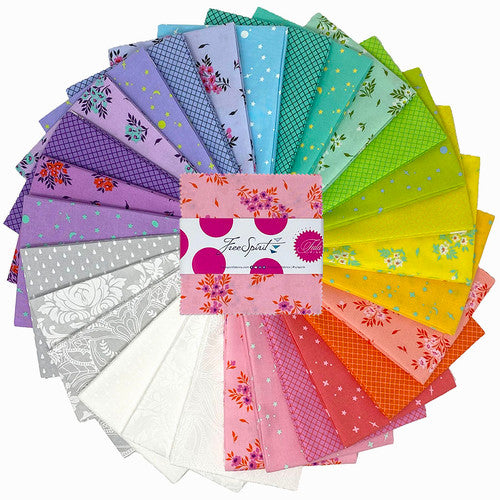 FreeSpirit Fabrics - True Colors 2025 - 5" Charm Pack  - FB6CPTP.Truecolors