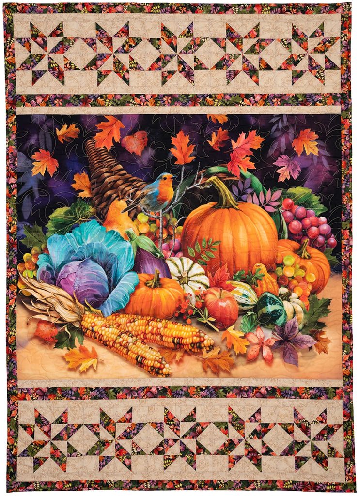 Panel Perfect 3-Yard Quilts Book by Donna Robertson and Fran Morgan of Fabric Cafe - FC032543