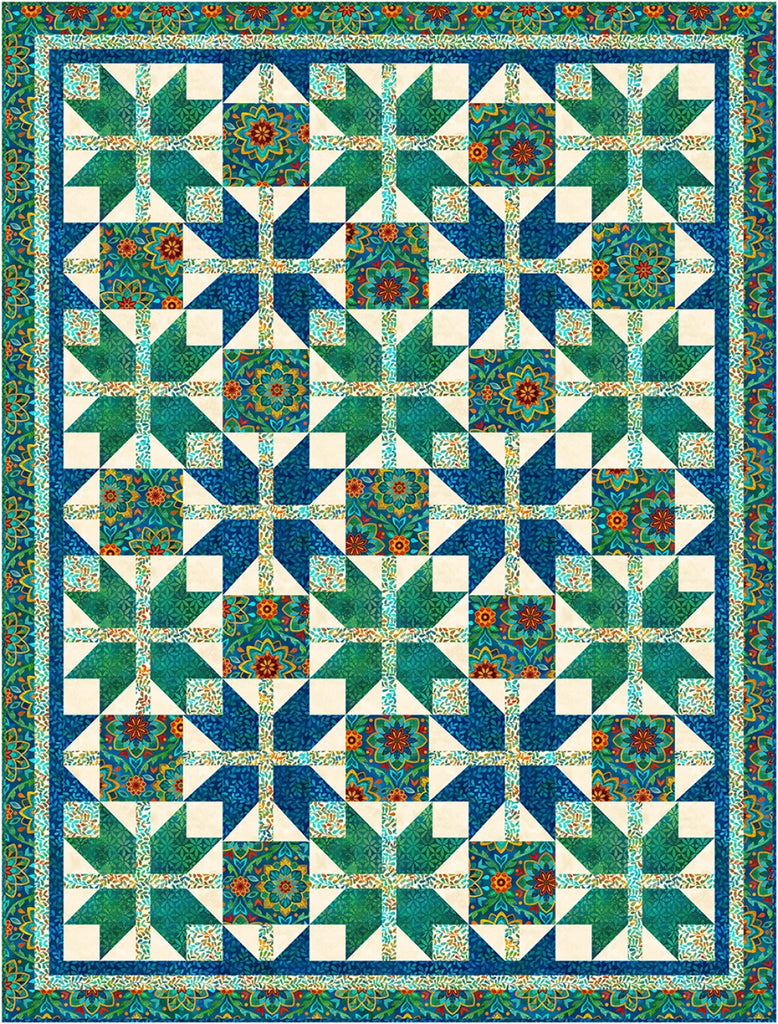 Step It Up With 5-Yard Quilts Book by Donna Robertson and Fran Morgan of Fabric Cafe - FC032544