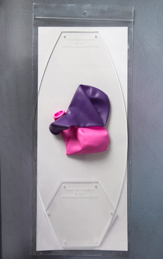 Fun Time 10in-Fabric Covered Balloon Ball Template Set - FT10INBALL