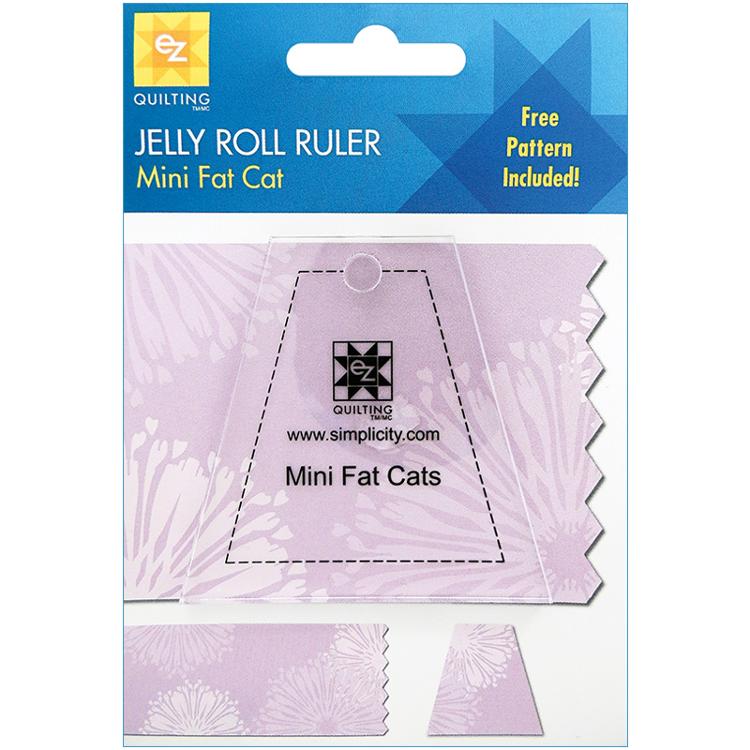 Jelly Roll Ruler Mini Fat Cats - 882235 EZ#3