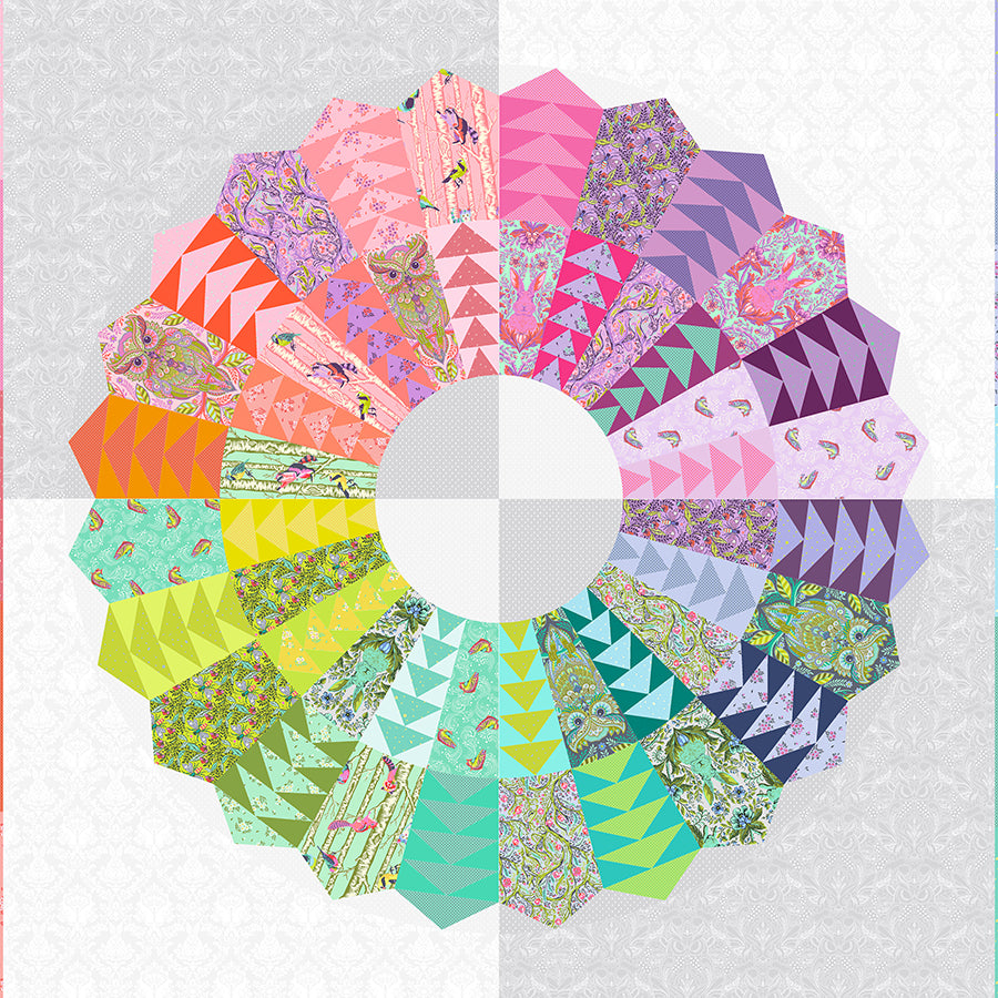 FreeSpirit Fabrics - Full Moon Forest II - Moonlit Menagerie Quilt Kit - KIT2QTTP.MOONLIT