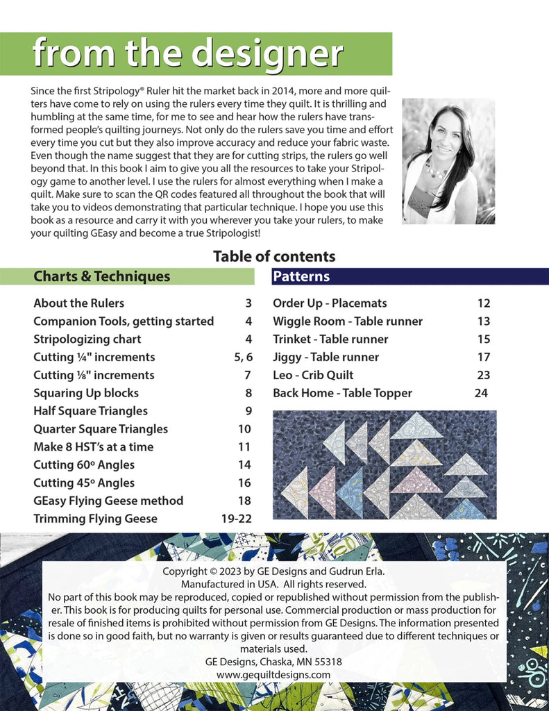 Master Your Stripology Rulers Bool by GE Designs - GE-517