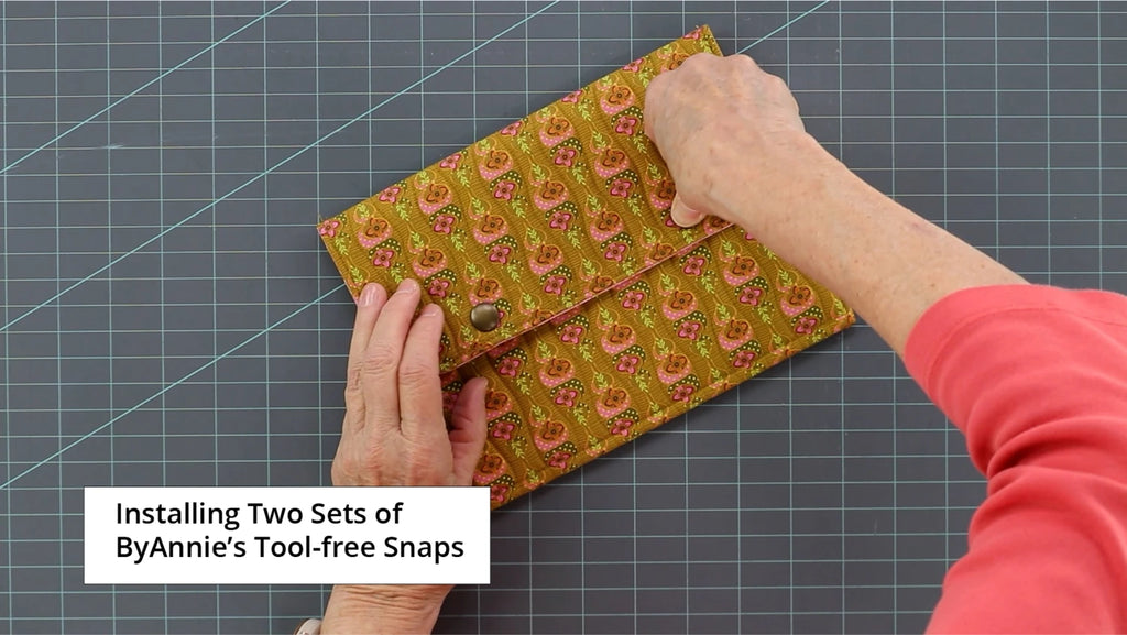 ByAnnie - Tool-free Snaps - Set of Four - Black Metal - HAR-SN-BM-FOUR