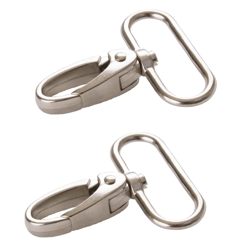 ByAnnie -  Swivel Hook 1-1/2" Nickel Set of Two - HAR15SWNTWO