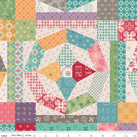 Riley Blake - Piece & Plenty - Vintage Spring 57/58” - Sold by the Yard