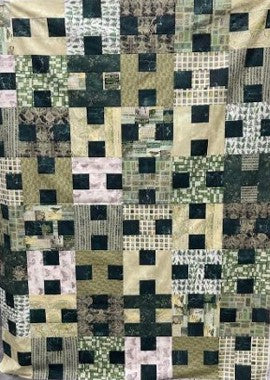 Highlights Quilt Kit - Featuring Green Palette Fabrics by Tim Holtz