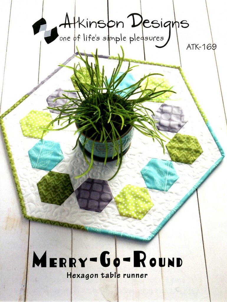 Merry-Go-Round Hexagon Table Runner Kit