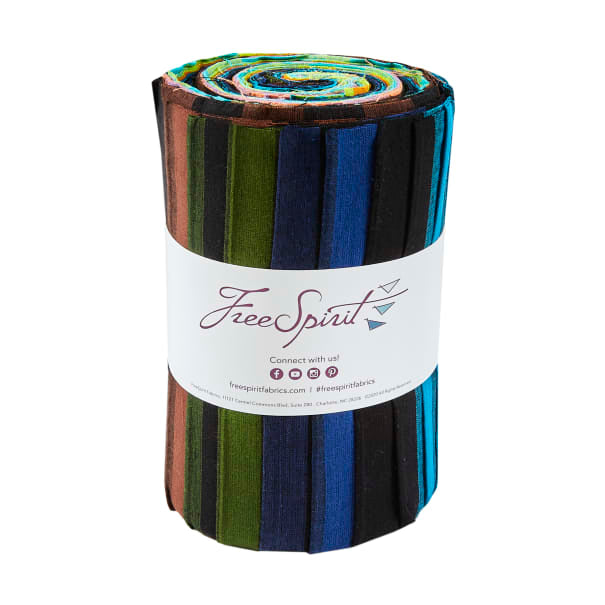 Kaffe Fassett Shot Cotton -  6" Design Strips - Shot Stripes - FB4DSGP.STRIPE