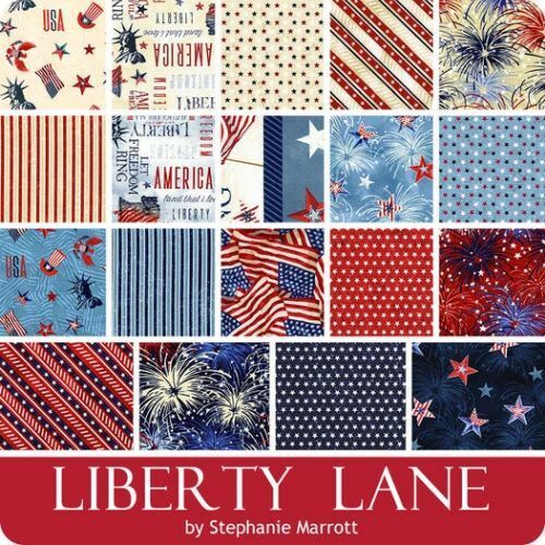 Wilmington Prints - Liberty Lane Jelly Roll 2.5” Strips