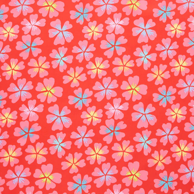 Kaffe Fasset for FreeSpirit Fabrics - Petals - Red || February 2024
