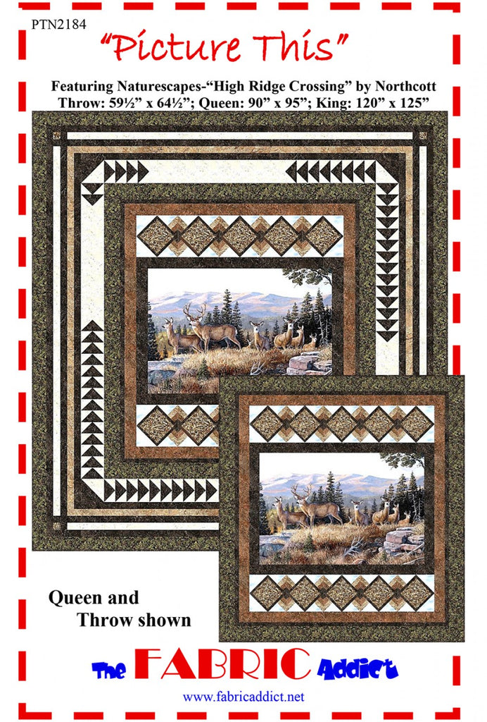 Picture This Pieced Panel Quilt - The Fabric Addict
