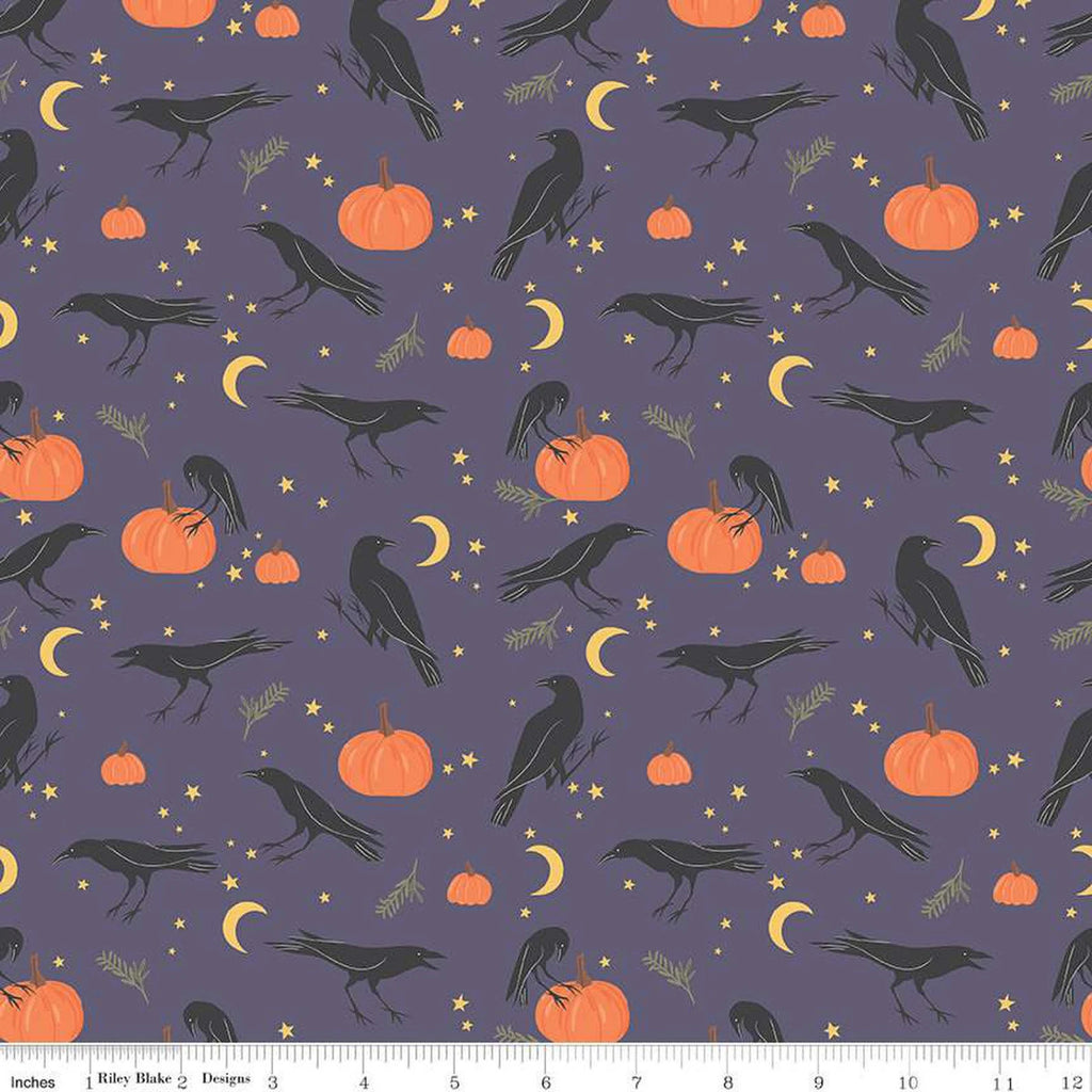 Riley Blake: Sophisticated Halloween - C14621 Heather