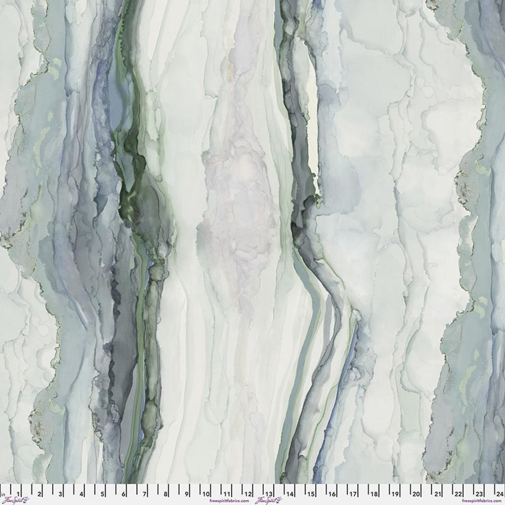 Morning Brushstrokes - Dusky || Brushstrokes by Shell Rummel for FreeSpiri Fabrics (Sold by the Half Yard)